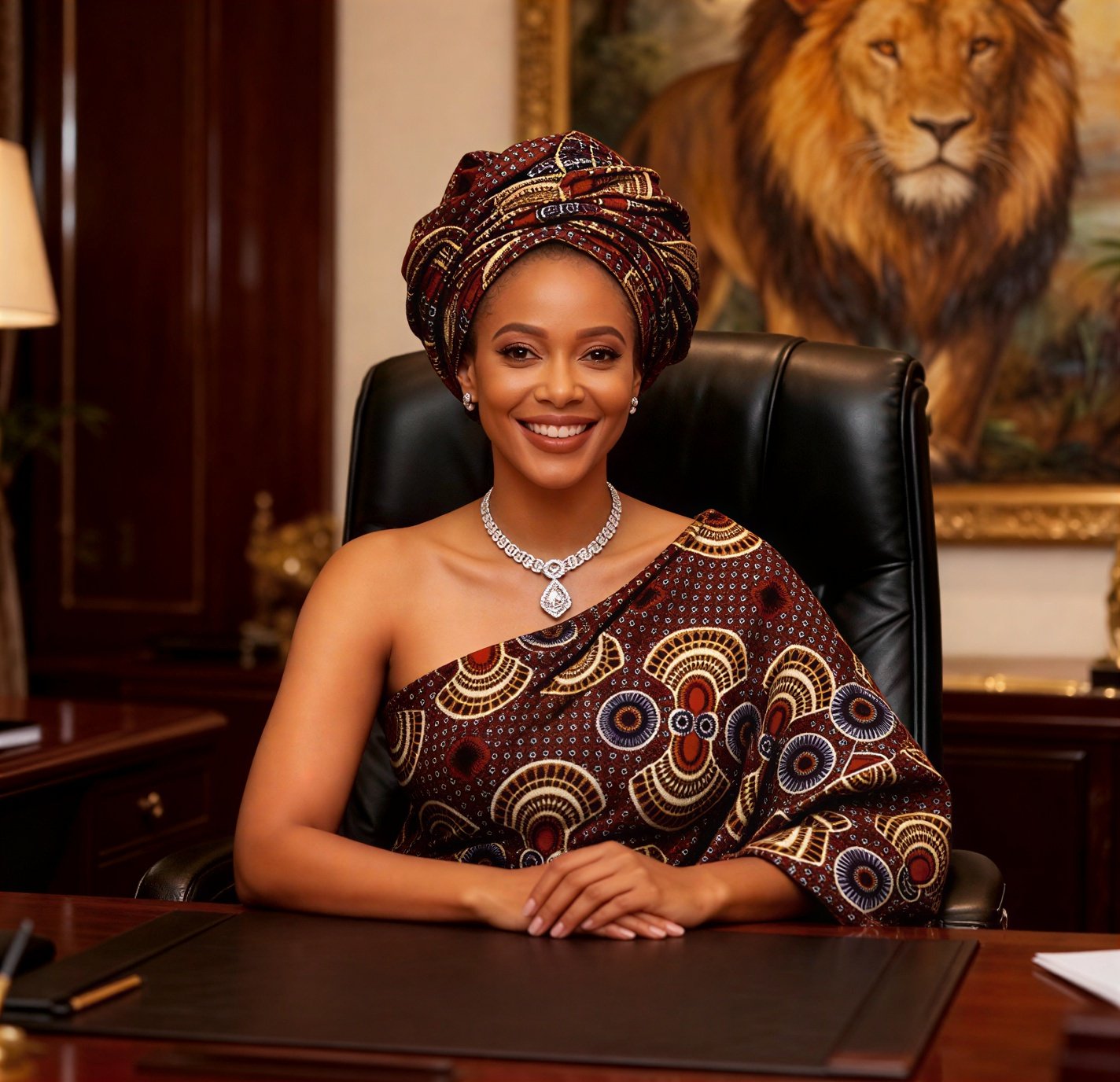 Lady's Body Wrapper Set - Plain