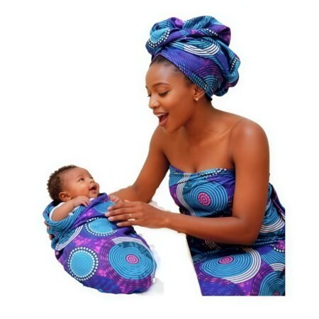 Mom & Baby's Pack Lady's Set and Kid's Wrapper