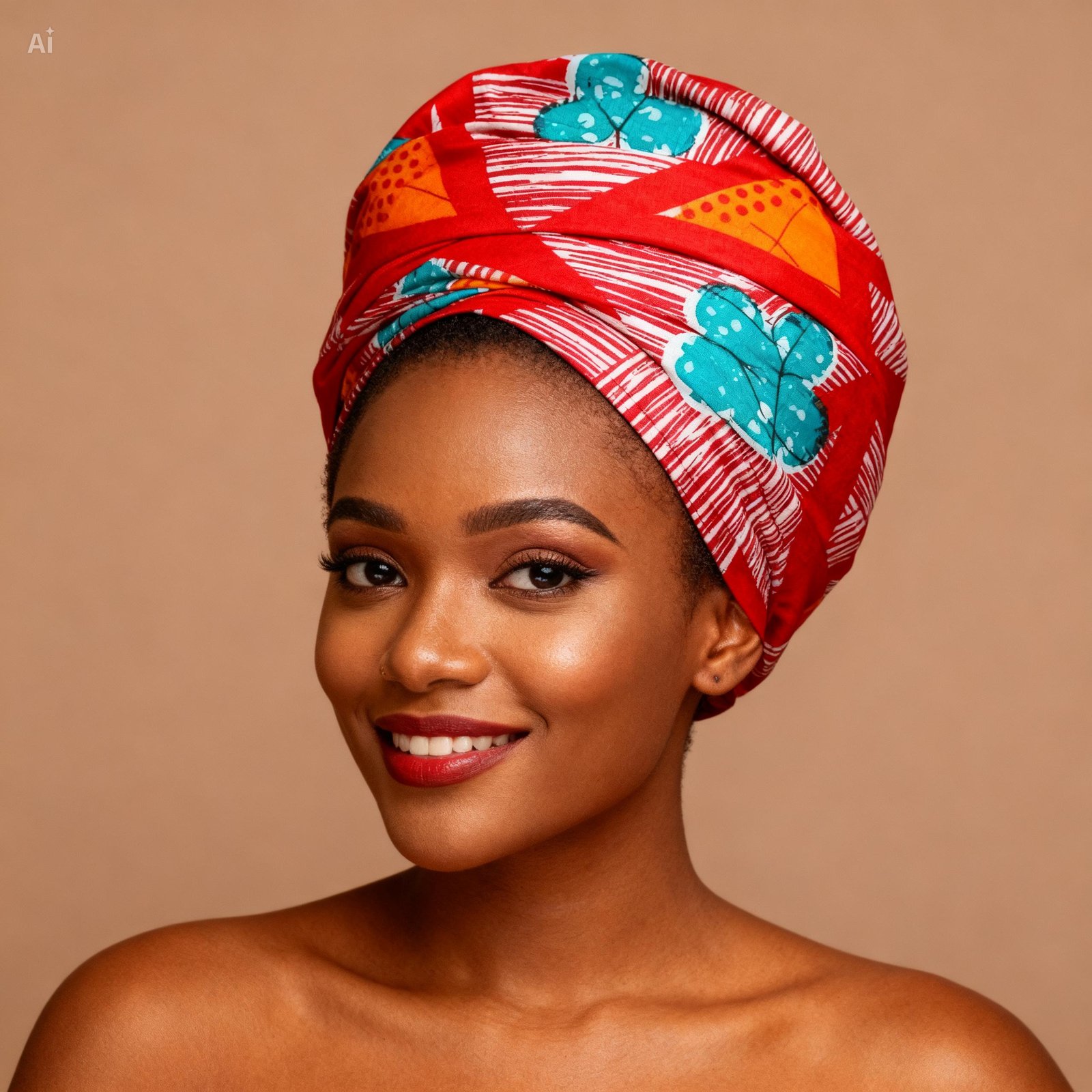 F34 Lady's Congo Headwrap - Plain