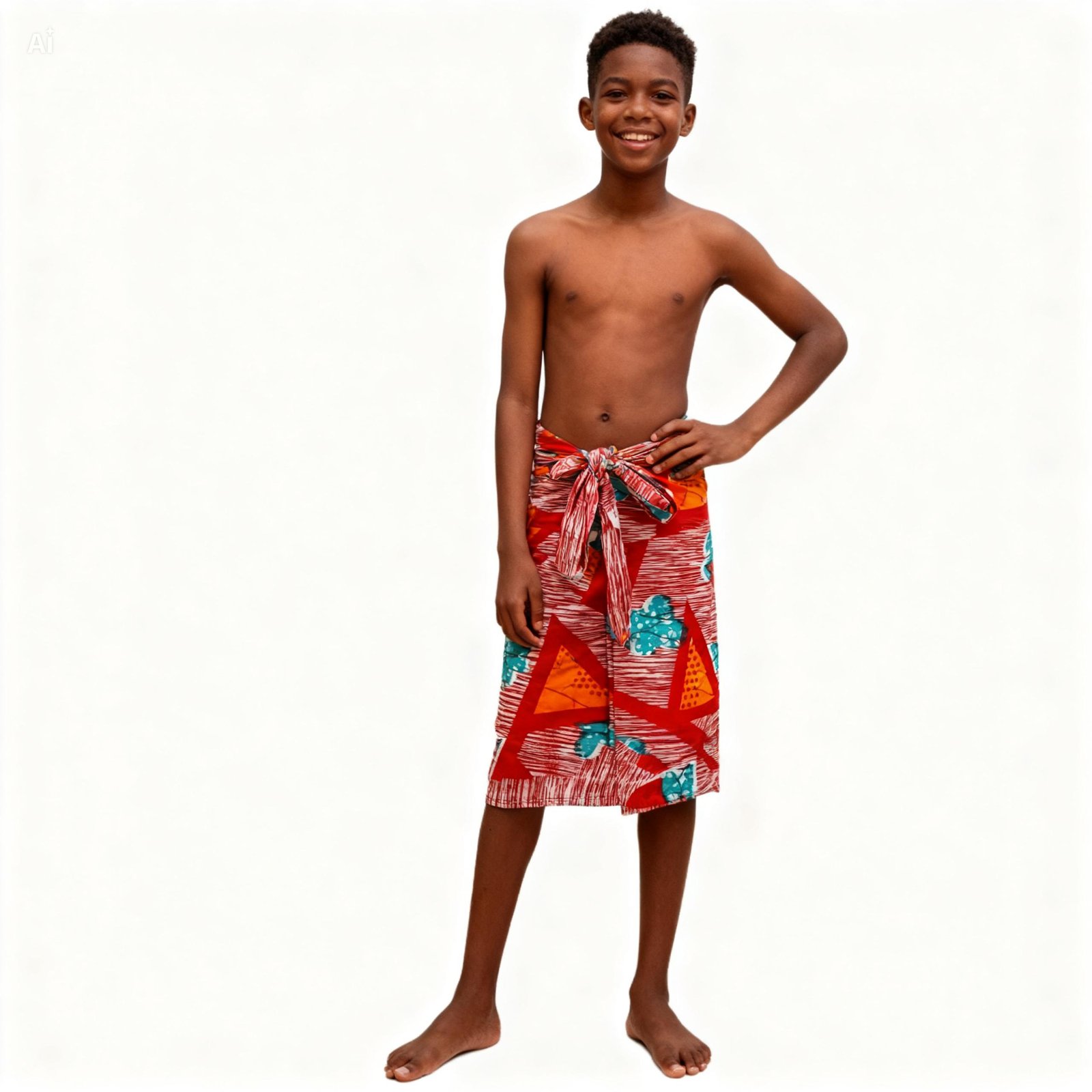 F34 Teen Boy' Single Body Wrapper - Plain