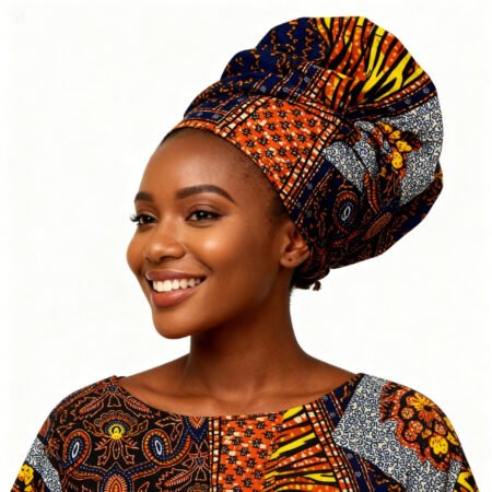 F08 Lady's Turban Headwrap - Plain