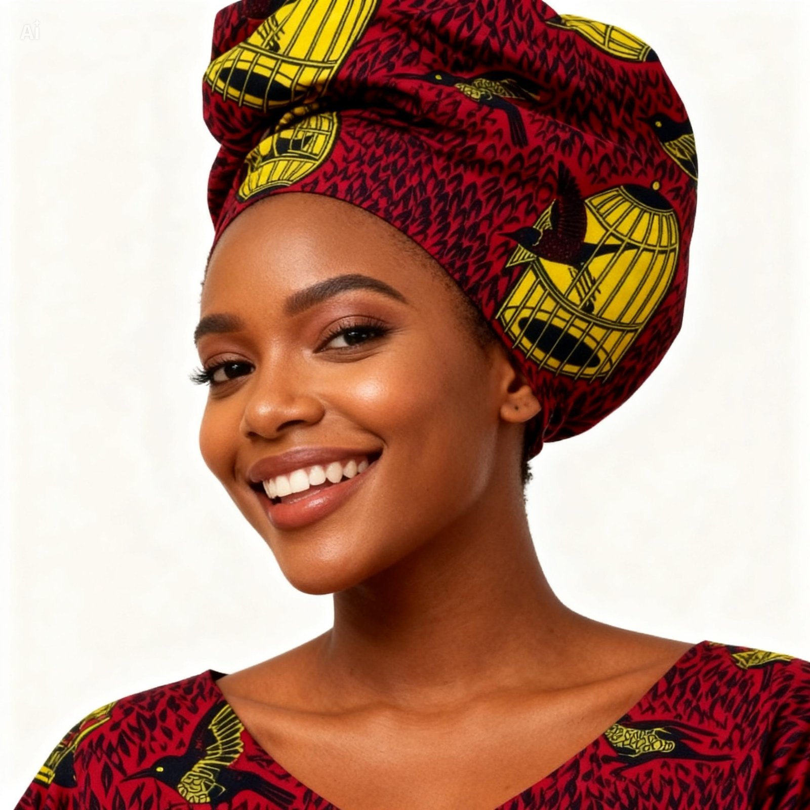 F09 Lady's Congo Headwrap - Plain