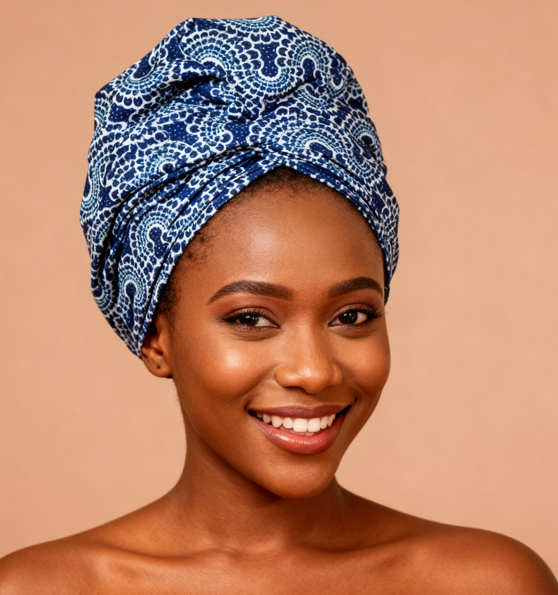 F37 Lady's Turban Headwrap - Plain